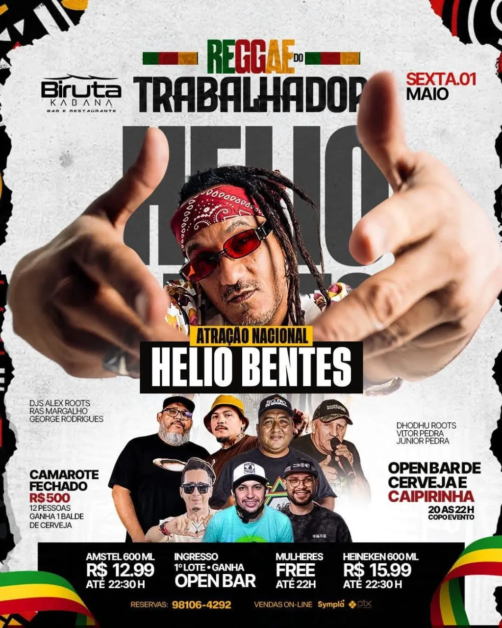 Imagem ilustrativa da notícia: Helio Bentes lança “Dá-Me Fé” em show especial nesta sexta (1º)