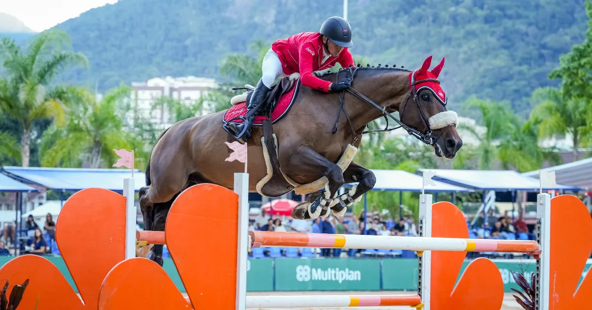 Imagem ilustrativa da notícia: Felipe Juares conquista BMW após liderar Copa Villagemall de Hipismo