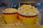 Receita simples de pipoca estilo cinema