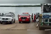 As equipes de busca permanecem na área e continuam os trabalhos