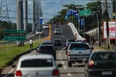 Viaduto da BR-316: veja como está o trânsito na saída de Belém.