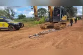 Os escapamentos inutilizados haviam sido retirados de circulação durante operações
