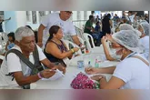 Grande ação gratuita de saúde