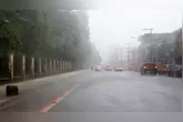 Belém amanhece com chuva e sob alerta; veja previsão e trânsito.