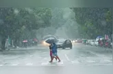 Chuvas intensas e ventos fortes são esperados.