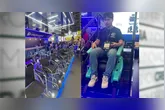 Entre os principais diferenciais da cadeira está o sistema inteligente de subida e descida de escadas.