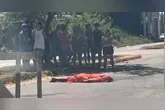 A vítima do acidente em Marabá (foto), colidiu a motocicleta com um caminhão que estava estacionado