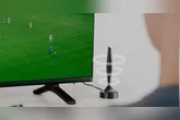 A TV aberta digital transmite o sinal em tempo real.