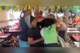 Apesar do episódio, não foi registrado um boletim de ocorrência
