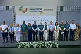 A cerimônia de encerramento aconteceu na Escola Municipal Professor Estevão Gomes, com a presença de autoridades nacionais e locais.