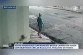 Seis suspeitos deixaram a residência para lado, enquanto um saiu na direção contrária.