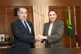 Encontro entre a governadora Hana Ghassan e o embaixador do Japão reafirmam relação do Pará com o país asiático