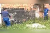 Corpo foi encontrado em área de mata no bairro do Tapanã, em Belém