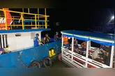 Uma mobilização das forças de segurança se empenham para buscar possíveis desaparecidos