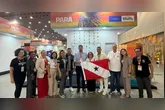 A equipe do Setur esteve presente no evento representando o Pará