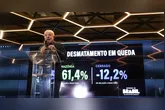 Os dados foram divulgados durante visita do presidente Lula ao Observatório Regional Amazônico.