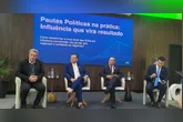 A programação contou com palestras, rodadas de negócios, painéis sobre inovação, liderança e política