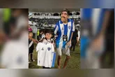 Menino Gui gravou um vídeo desejando força e pronta recuperação a Pampam, torcedor do Paysandu ferido em atropelamento em Belém.