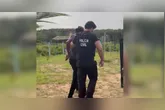 Suspeito de homicídio qualificado foi preso pela Polícia Civil em uma fazenda na zona rural de Oriximiná.