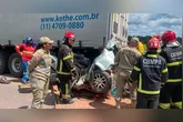 Colisão interdita trecho da PA-150