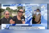 Corpo de Luiz Felipe Duarte foi enterrado nesta terça-feira (12) em um cemitério do Aurá.