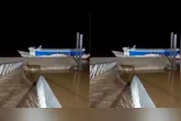Equipes da Defesa Civil e da Guarda Municipal rapidamente isolaram a área para impedir a circulação.