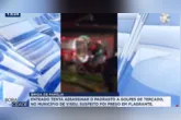 Após a ação, o suspeito fugiu do local, mas rapidamente foi localizado pela equipe da polícia.