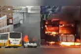 Corpo de Bombeiros Militar foi acionado e conseguiu controlar o fogo após atuar no local.
