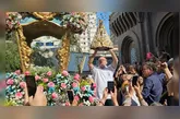 Nossa Senhora de Nazaré visita pontos icônicos do Rio de Janeiro.