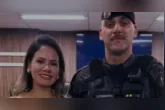 A esposa do tenente da Rota Ronickson Pimentel, baleado na cabeça no último sábado, se manifestou pela primeira vez sobre o estado de saúde do policial.