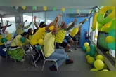 . Os dias de jogos da Seleção Brasileira não são considerados feriados nem pontos facultativos para a iniciativa privada.