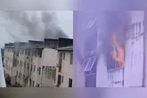 Incêndio atingiu apartamento no Conjunto Residencial Viver Melhor Marituba, na Região Metropolitana de Belém.
