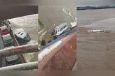 Uma lancha afundou em Santarém após tentar alcançar uma balsa. Conheça os detalhes e o risco da navegação na região.
