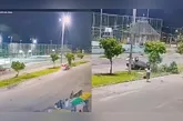 Carro capota após colisão com motocicleta no Portal da Amazônia, Belém. Detalhes e atualizações sobre o estado dos envolvidos.