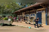 A lancha Geladão, com capacidade para 200 passageiros, saiu lotada em direção à Ilha de Cotijuba no último sábado (18/07).