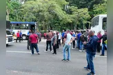 Motoristas na Avenida Almirante Barroso,