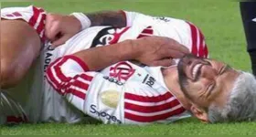 Horas após os exames, o clube confirmou a gravidade da lesão.