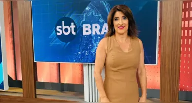 Imagem ilustrativa da notícia: Apresentadora do SBT passa mal ao vivo e erra nome de Cesar Filho