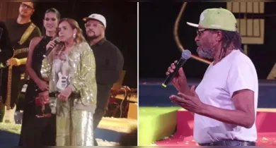 Imagem ilustrativa da notícia: VÍDEO: Daniela Mercury bate boca com o cantor Edson Gomes ao vivo