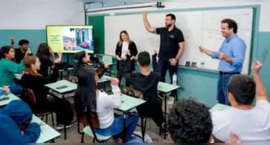 Imagem ilustrativa da notícia: Executivos levam experiência do mercado a escolas públicas no Pará