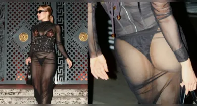 Imagem ilustrativa da notícia: Ex-BBB Beatriz é barrada em balada nos EUA por look transparente