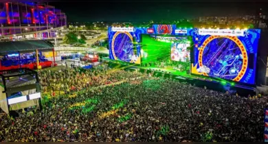 Imagem ilustrativa da notícia: Parárraiá estreia com mais de 300 mil pessoas; confira a programação do 2º dia