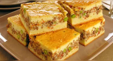 Imagem ilustrativa da notícia: Fácil e prática: aprenda a fazer torta de carne moída de liquidificador