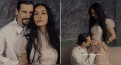 Imagem ilustrativa da notícia: VÍDEO: Sabrina Sato está grávida do primeiro filho com Nicolas Prattes