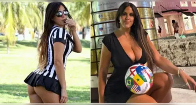Imagem ilustrativa da notícia: Saiba quem é a mulher que seria a árbitra mais linda do mundo