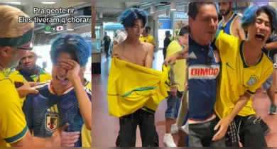 Imagem ilustrativa da notícia: Quem é o japonês que virou meme da Copa após derrota para o Brasil