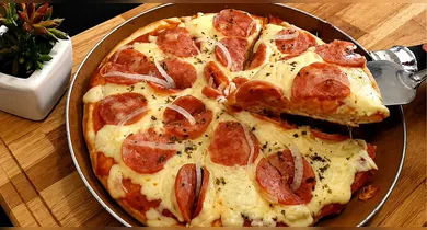Imagem ilustrativa da notícia: Aprenda a Fazer Pizza de Frigideira de Forma Simples