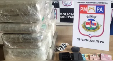 Imagem ilustrativa da notícia: Dupla é presa com quase 20 quilos de 'skunk' no Pará