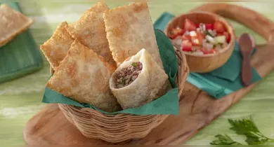 Imagem ilustrativa da notícia: Pastel sem glúten: receita fácil, leve e muito saborosa