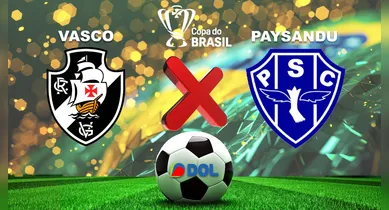 Imagem ilustrativa da notícia: Paysandu enfrenta Vasco com missão quase impossível na Copa do Brasil
